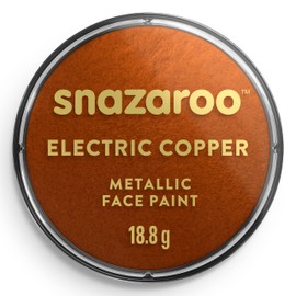Snazaroo Metallic Face and Body Paint, 18.8g (0.66-oz) Pot, Copper