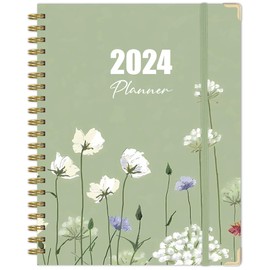 2024 Diary - A5 Diary 2024 Week To View, Runs from Jan to Dec 2024,Weekly & Monthly Planner. 21 X 14 CM