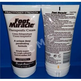 Straight Arrow FOOT MIRACLE Professional Therapeutic Cream 6 Oz Rough Hard Skin