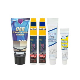 Car Scratch Remover, Car Paint Scratch Repair, Touch Up Paint for Cars Deep Scratch Repair Kit for Branch Scratches Nail Scratches Swirl (12, Dark Blue Pearl + Passion Blue)