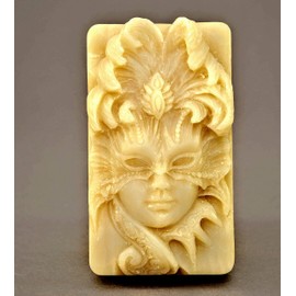 Venetian MASK Silicone Mold SOAP Plaster Wax Resin Clay Theatrical Carnival