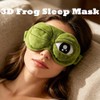 3D Frog Sleep Mask, Frog Eye Mask for Sleeping, Adjustable