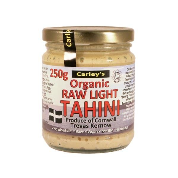 Carley's Organic Fairtrade Raw Light Tahini, 250g