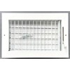 HBW 10" x 6" (Inside) Adjustable Blade Sidewall Ceiling Register