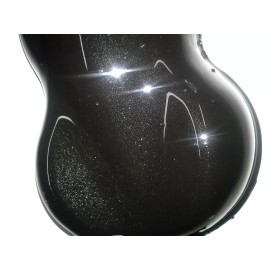 VISION AUTO PAINT # 1150 High Gloss Black Metallic Single Stage Acrylic Enamel Quart (Paint Only)