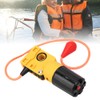 Portable Automatic Inflator Device with Hydrosolvent Accessories for Inflatable Life