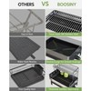 Extra Large Two Tier Stainless Steel Dish Drainer Drying Rack