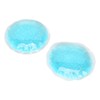 Cocoarm 1 Paar Heißer Kalter Kompress Augenkissen Blau Runden Schwellende