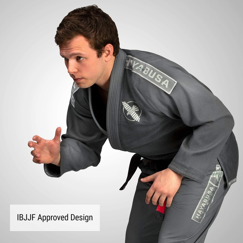 Hayabusa Lightweight Jiu Jitsu Gi - Grey, A1