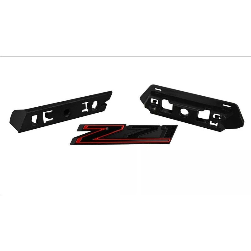 1Pc Z71 Grille Emblem 3D Front Badge Compatible with 2019-2024