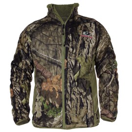EHG Elite Berber Fleece Kenai Camo Quiet Hunting Jacket (MO Break Up Country, S)