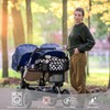TOPDesign Universal Baby Stroller Organizer, Double Stroller Caddy with Detachable