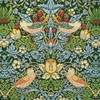 Cotton Woven Tapestry Upholstery Fabric Material Strawberry Thief Bottle 1MTR