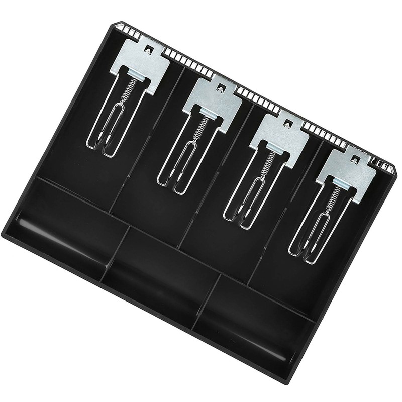 Cash Drawer Register Insert Tray Replacement Cashier Four Box with