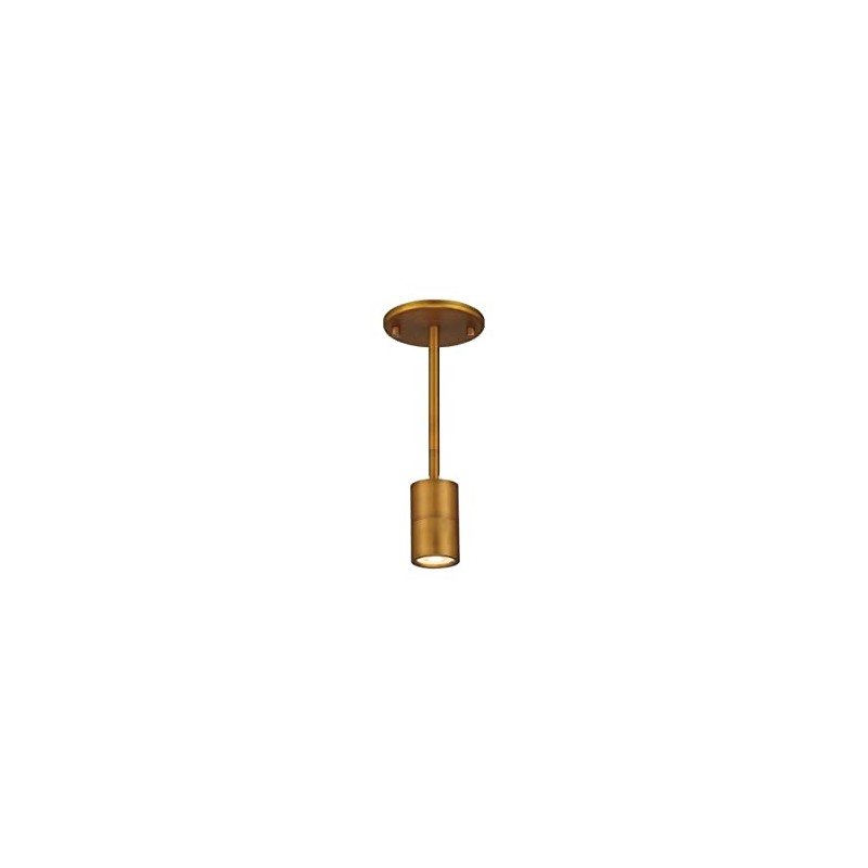 Cafe 1 Light LED Wall Or Ceiling Spotlight - Antique