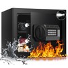 1.6 Cub Fire Proof Safe for Home Documents, Anti-Theft Digital