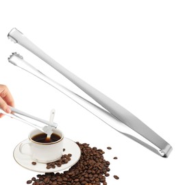 2pcs Egg Chalaza Remover Tool, Anti-Skid Eggshell Clips for Chefs & Bakers, Stainless Steel Chalaza Remover, Fragments & Membrane Removal Utensil (Silver)