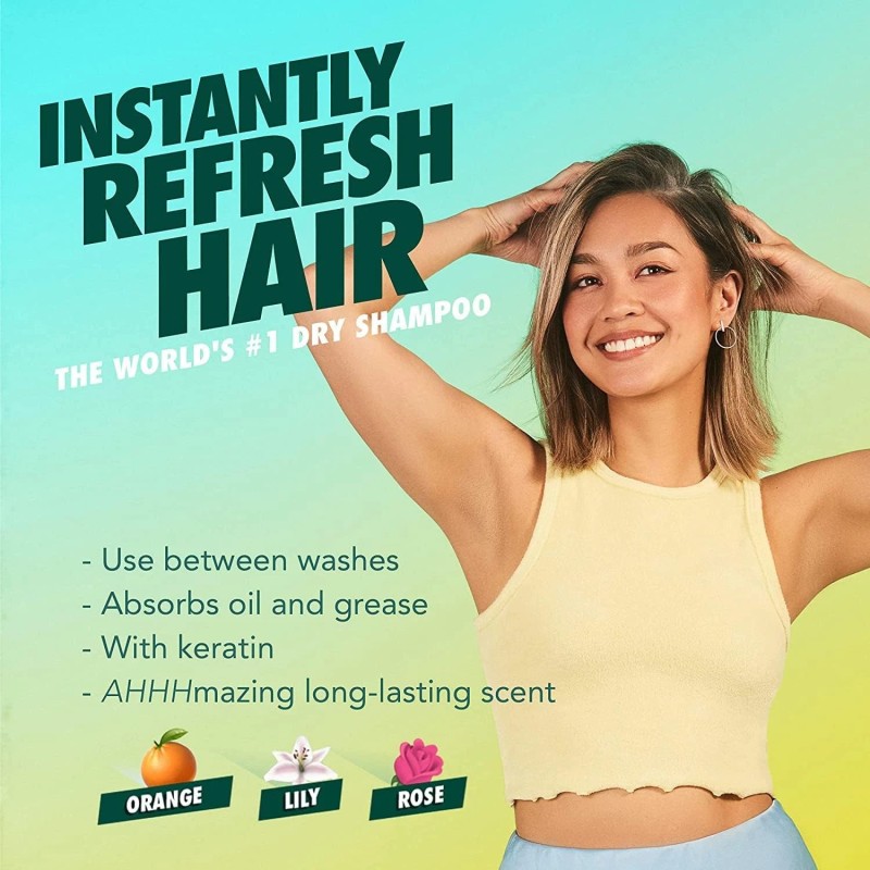 Batiste Original Dry Shampoo 3 Pack 6.73 oz Removes Oil