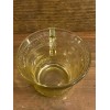 Federal Glass Patrician Spoke Amber Depression Glass Cup and Saucer