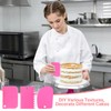 Icing Decoration Gun Set, Stainless Steel Dessert Decorating Syringe Set,