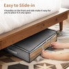 JF HOME BLISS 4 Pack Foldable Under-Bed Storage Boxes with
