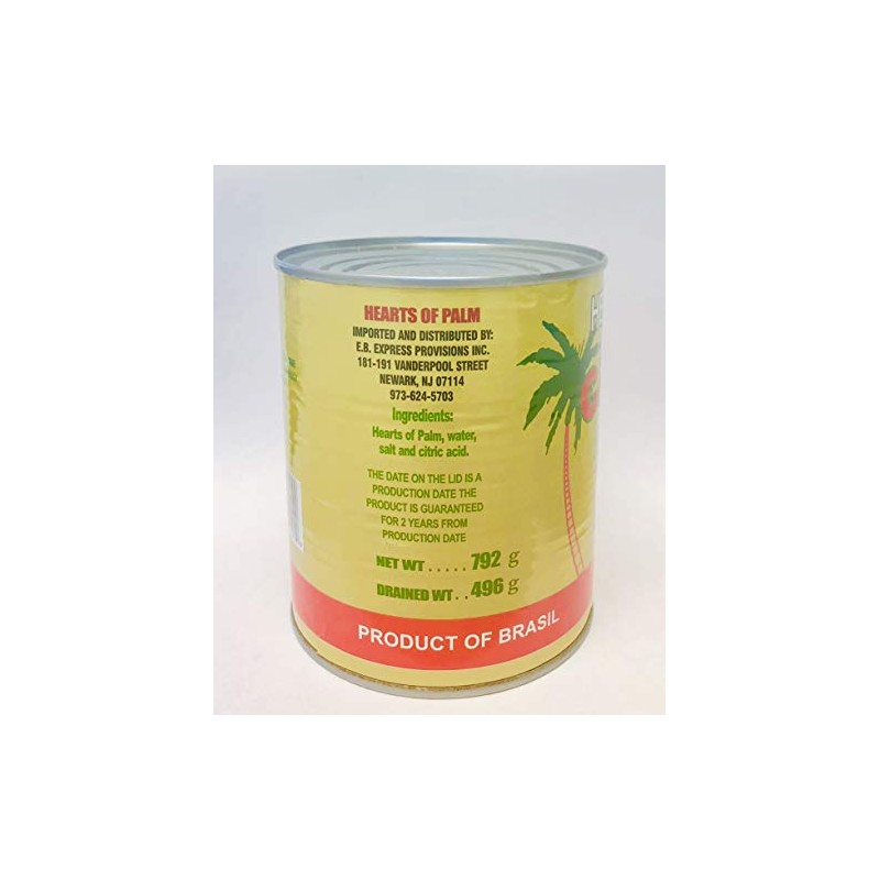 Caiçaraí - Hearts of Palm - 27.94 Oz (PACK OF