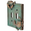 Top Brass Nautical Crab Starfish and Seashell Beach Electrical Cover