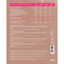 ZUCKERFREIlich Coffee +Mg Pulver kaffee vegan 240g, Kaffeepulver mit Magnesium, Calcium & Vitamin K2, zuckerfrei, Eiskaffee mit intensiver Kaffeenote, für Heiß- & Kaltgetränke