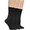 HUGH UGOLI Womens Soft Bamboo Dress Socks, Thin Crew Socks