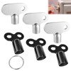Radiator Bleed Key Pack of 6 Bleeding Keys for Radiators