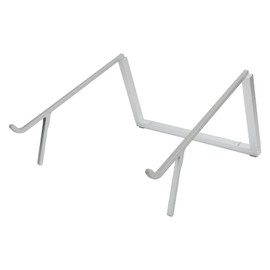 Laptop Stand Aluminium Tablet Riser Foldable Portable Notebook Holder Silver Y1