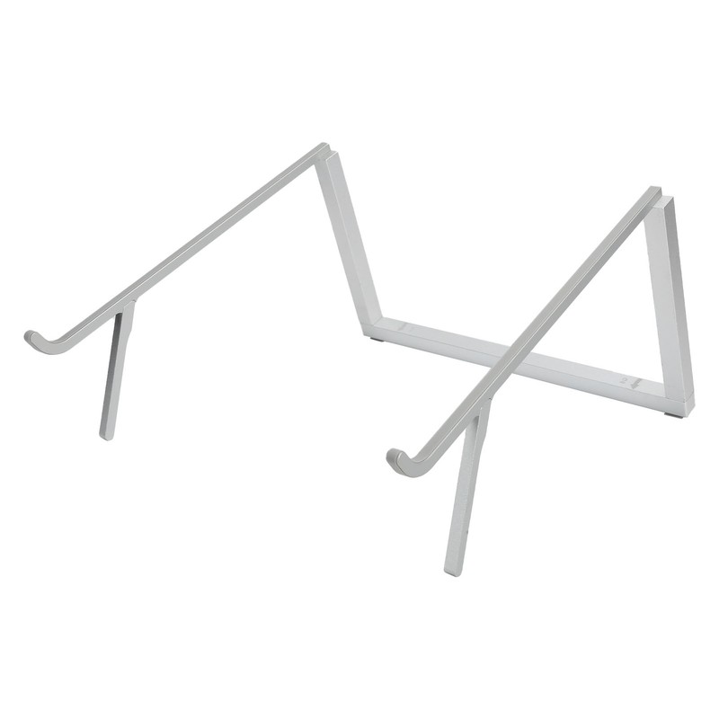 Laptop Stand Aluminium Tablet Riser Foldable Portable Notebook Holder Silver