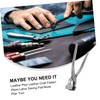 LALAFINA Professional Side Flush Pliers Steel Flat-Nose Pliers for Leather