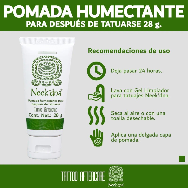 Pack 3 Pzs, Tattoo & Piercing Aftercare Natural