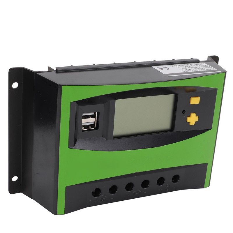 Solar Charge Controller LCD Display Timing Intelligent Automatic Solar Panel