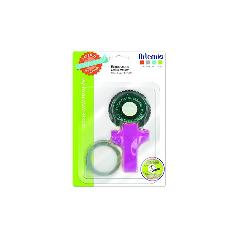 Artemio 11 cm Click Click Small Model Label Maker