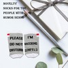 GJTIM 2PAIRS Funny Comedy Socks Gift For Seinfed Fans Please