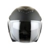 1Storm Motorcycle Open Face Fiber Glass Dual Visor Helmet Scooter