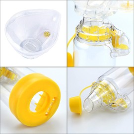 Nicehel Inhaler Spacer Chamber for Adult,Seal Package,Clean and Safe (Adult)