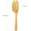 ICANdOIT Very Stiff Dry Brushing Body Brush for Men&Women, Long