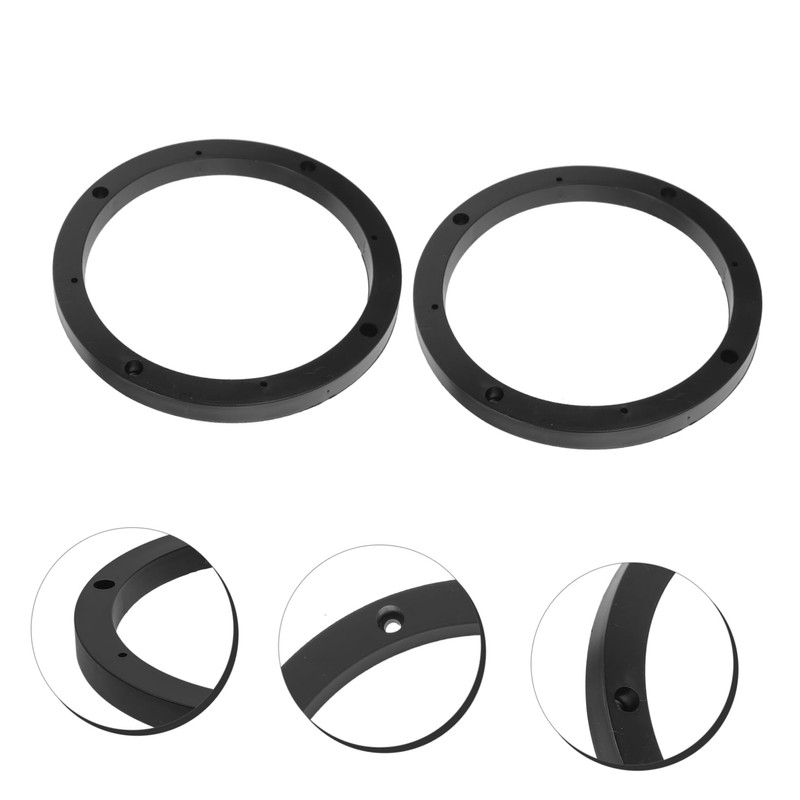 KONTONTY Speaker Spacer 6.5 Plastic Spacer Rings for Car Speakers