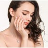 Stayoung Perla Collar Mujer Plata de Ley 925 con para