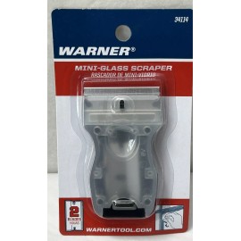 Warner New WARNER Glass & Paint Razor Scraper Includes 2 Blades & Storage
