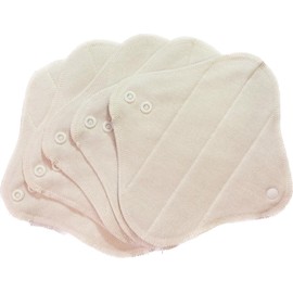 Sweet Cotton Cloth Napkins Panty Liner Organic Liner 5-piece Set Made in Japan (Pastel Liner)