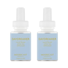 Pura & Moodcast Home Scent Refill - Smart Home Air Diffuser - Up to 120-Hours of Luxury Fragrance per Refill - Home Essential - Clean & Safe Diffuser Fragrance - 2 Pack, Daydreamer