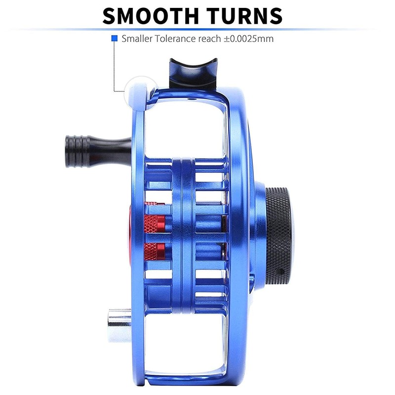 Maxcatch Avid Fly Reel with CNC-machined Aluminum Alloy Body 1/3,3/4,