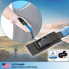 valonic ANT - Short Lashing Strap, Padded, 4 Pieces, 2.5