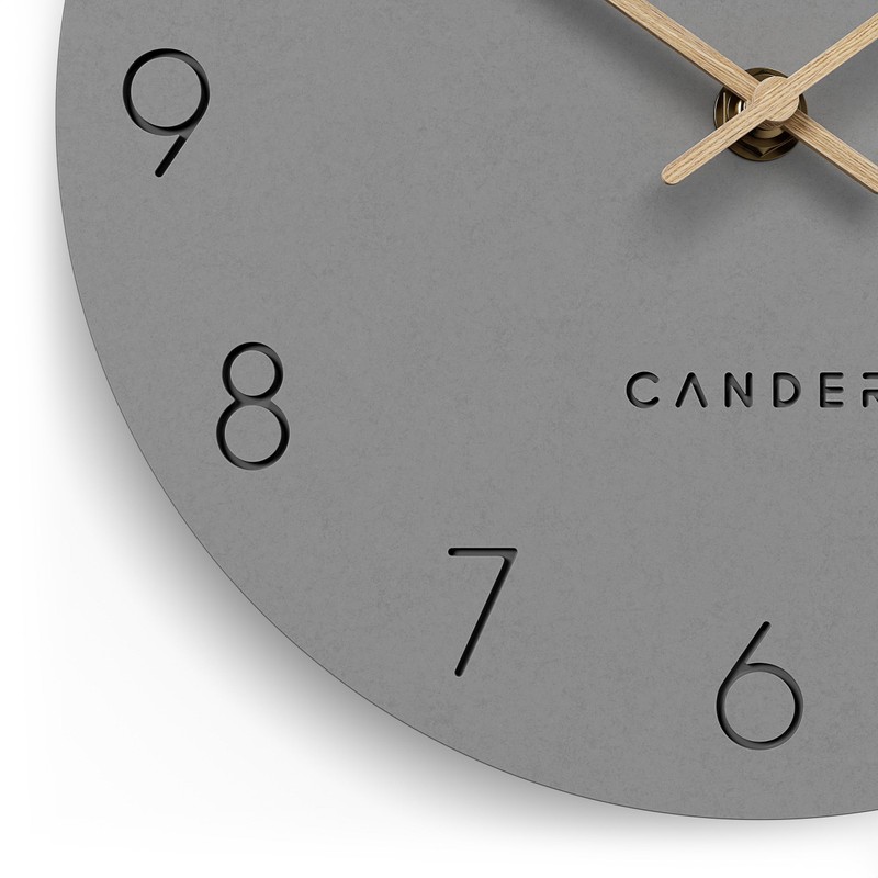 Cander Berlin MNU 2622 N Silent Wall Clock 22 cm