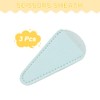 sourcing map 3Pcs Scissors Sheath, 2.9" x 1.5" Scissors Cover
