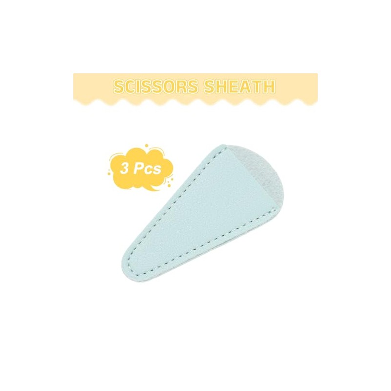 sourcing map 3Pcs Scissors Sheath, 2.9" x 1.5" Scissors Cover